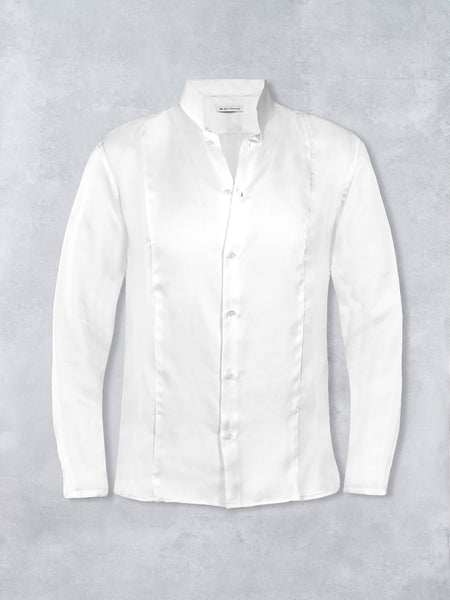 MAO SILK SHIRT WHITE LIMITED EDITION TOPURIA