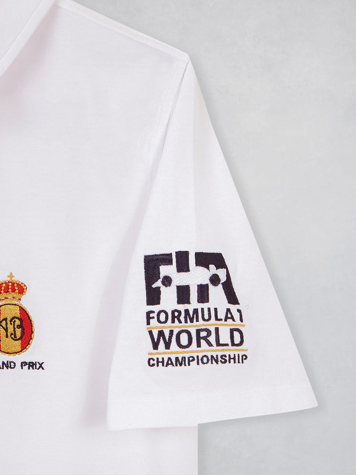 F1 ICE POLO SS WHITE