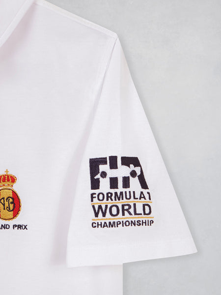 F1 ICE POLO SS WHITE