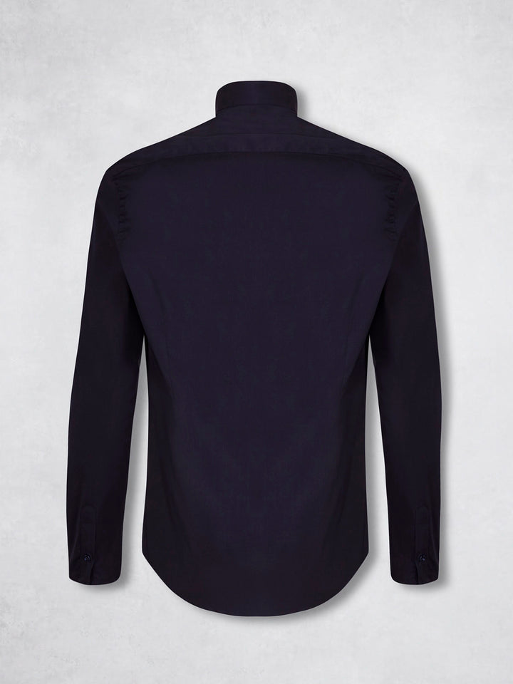 ELASTIC MAO SHIRT NAVY