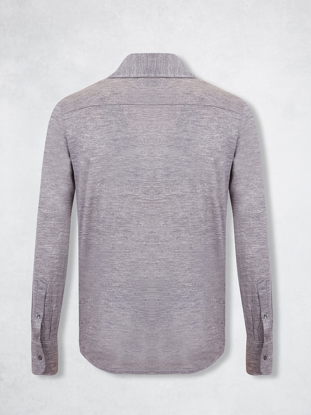 EXTRAFINE MERINO POLO GREY