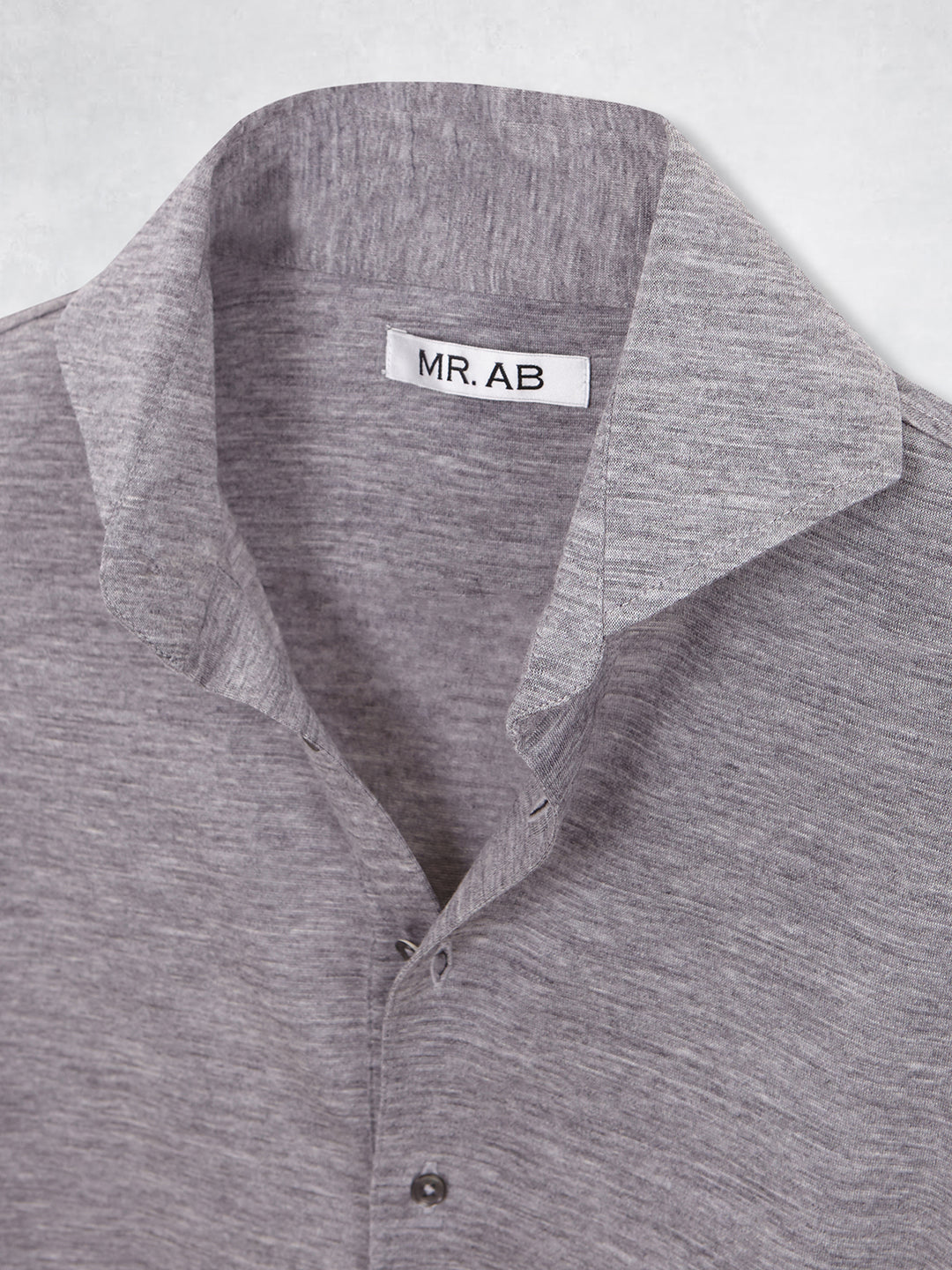 EXTRAFINE MERINO POLO GREY