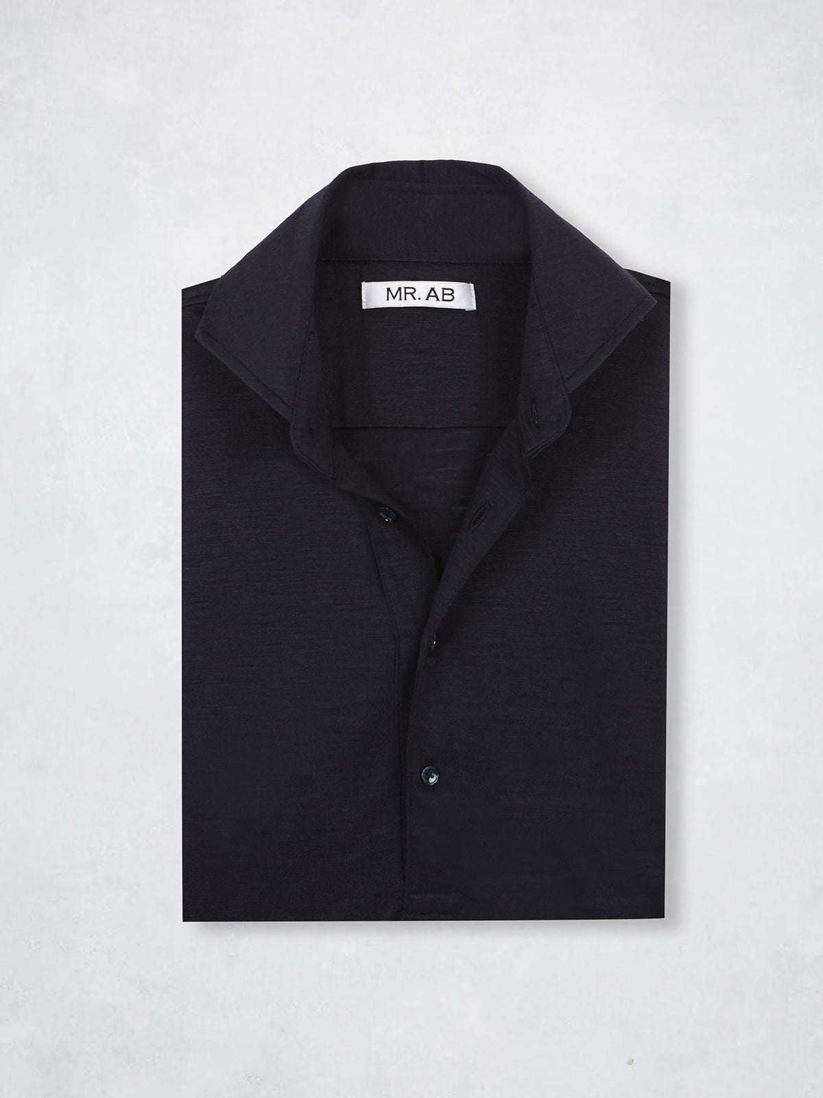 EXTRAFINE MERINO POLO NAVY