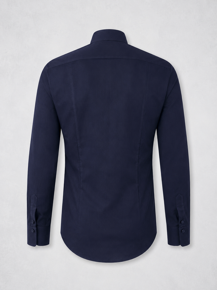 ULTRALIGHT MAO SHIRT TOTAL NAVY