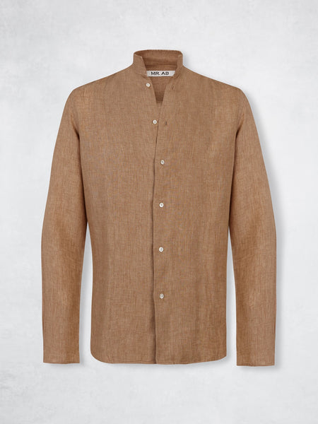 MAO LINEN CAMEL