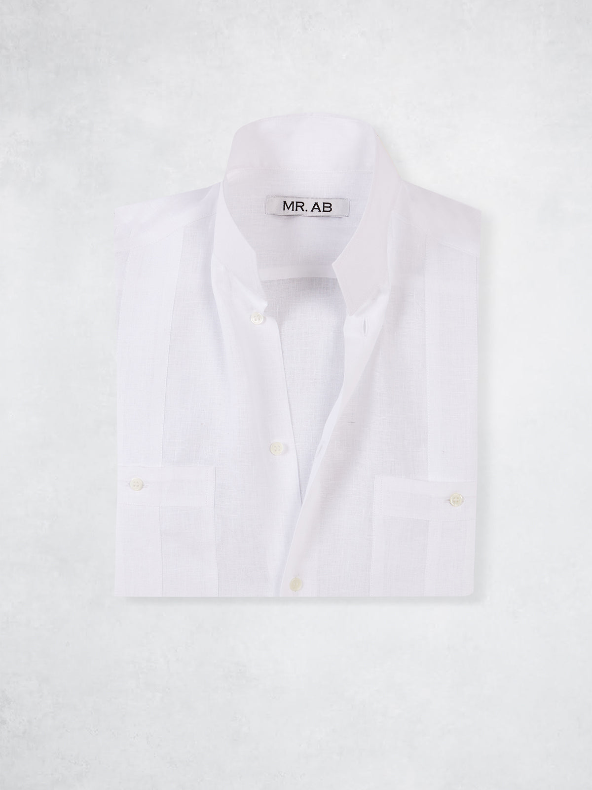 GUAYABERA MAO WHITE