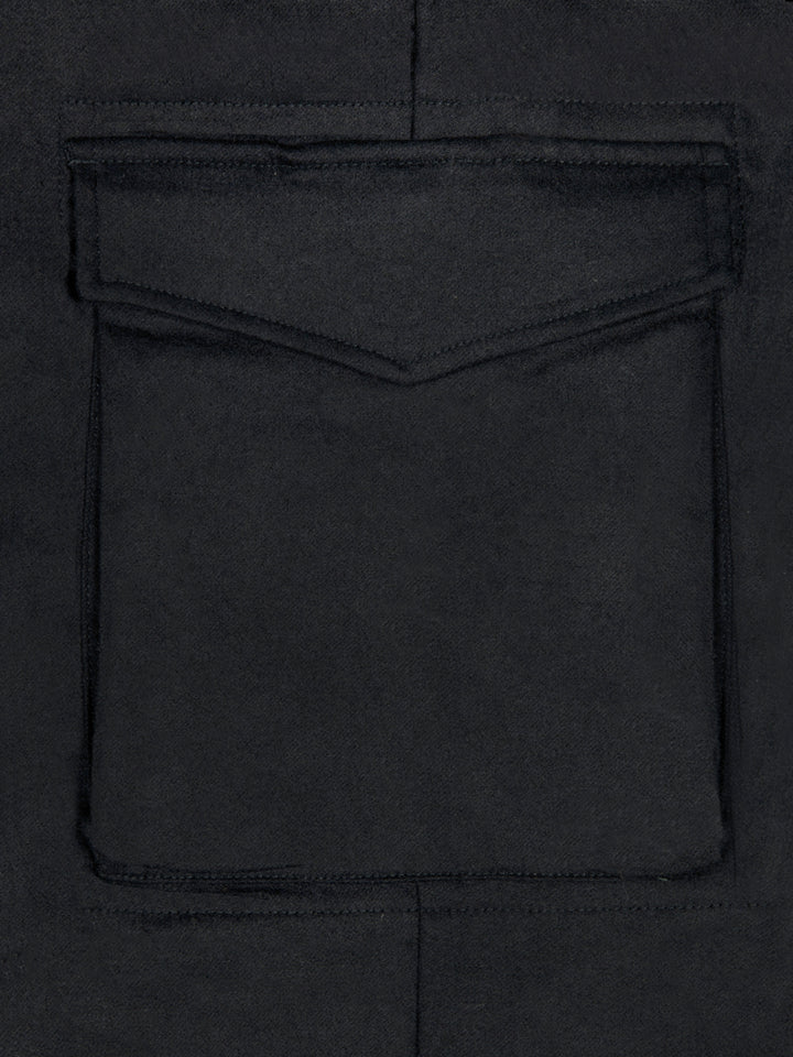 FLANNEL CARGO ELASTIC NAVY