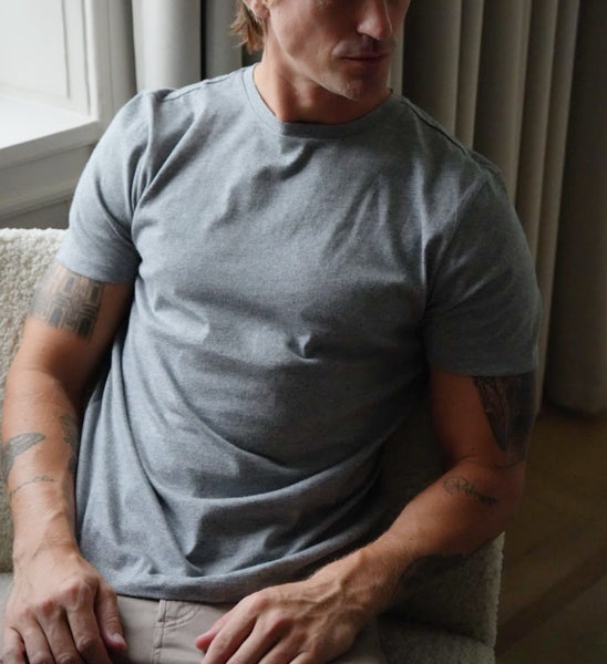 FORMAL TEE GREY MELANGE