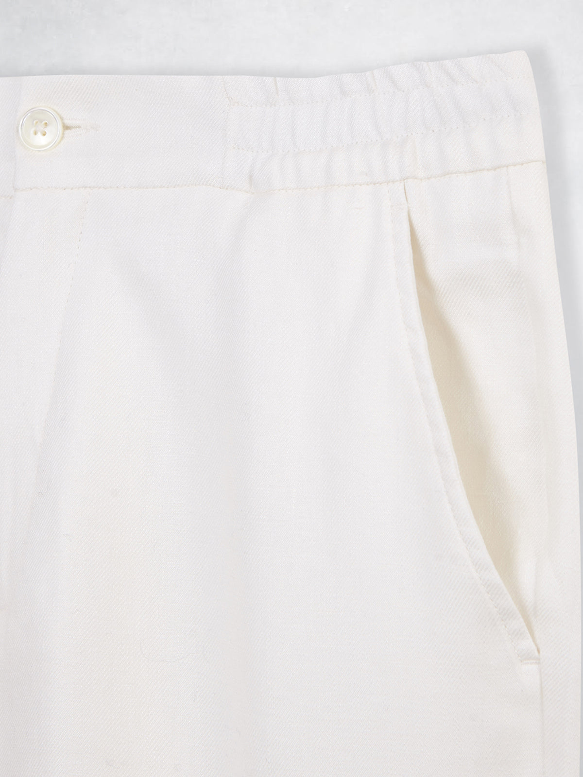 FORMAL LINEN JOGGER CRU