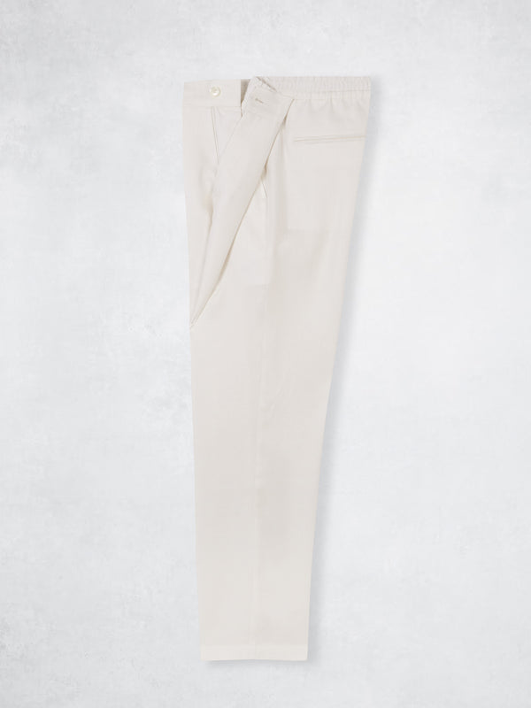 FORMAL LINEN JOGGER CRU
