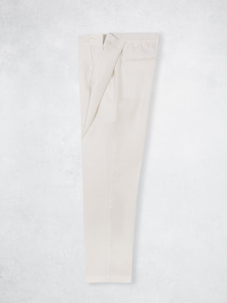 FORMAL LINEN JOGGER CRU