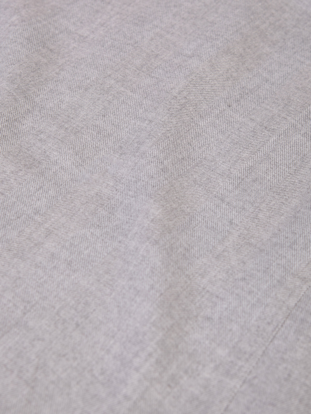 FLANNEL POCKET SHIRT  LIGHT GREY