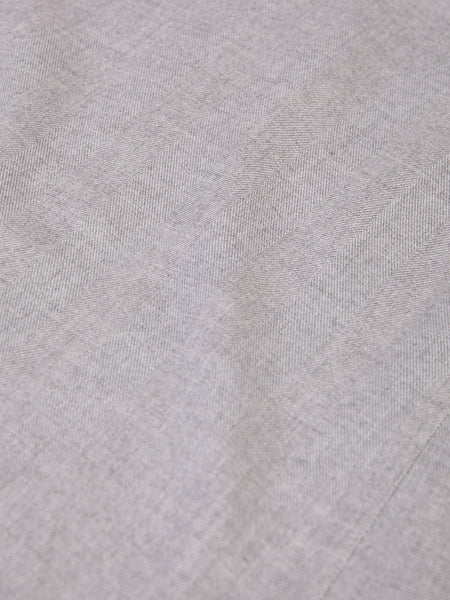 FLANNEL POCKET SHIRT  LIGHT GREY