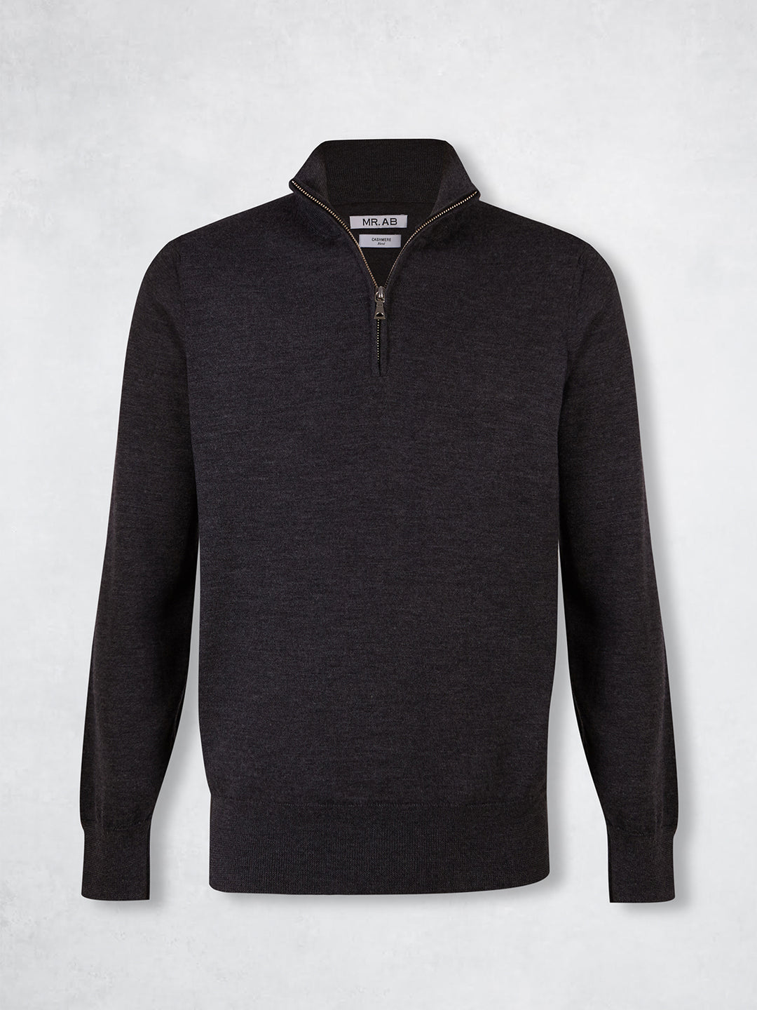ZIPPER CASHMERE GREY