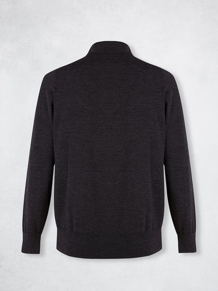 ZIPPER CASHMERE GREY
