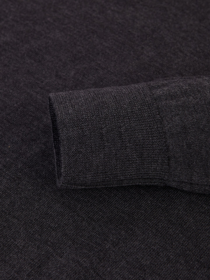 ZIPPER CASHMERE GREY