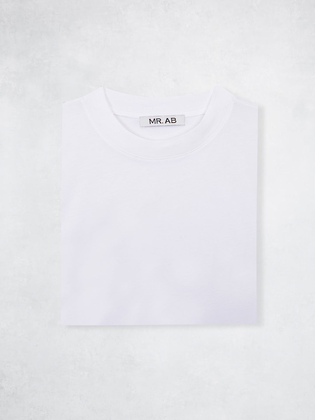 HIGH NECK TEE WHITE