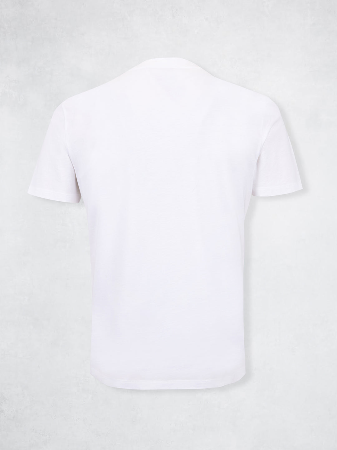 HIGH NECK TEE WHITE