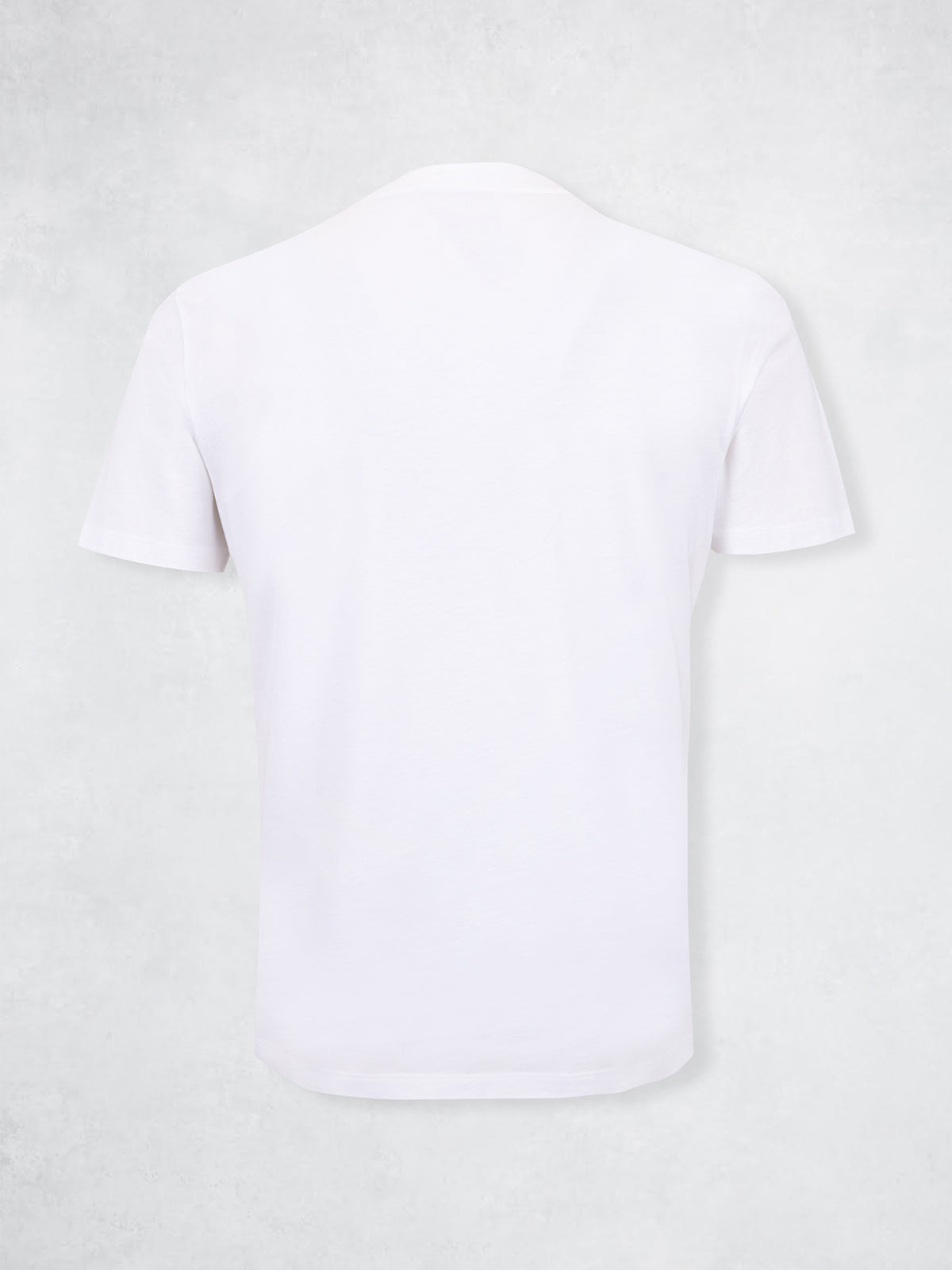 HIGH NECK TEE WHITE