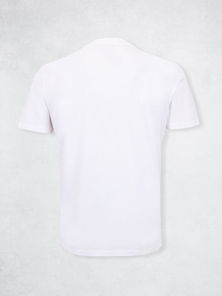 HIGH NECK TEE WHITE