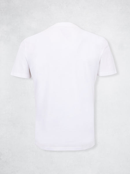 HIGH NECK TEE WHITE