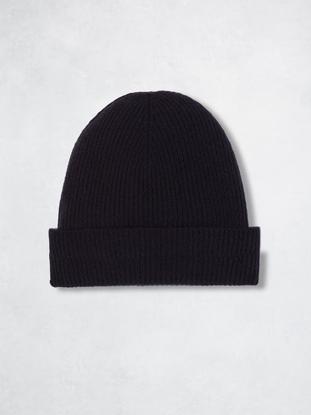 CASHMERE HAT NAVY