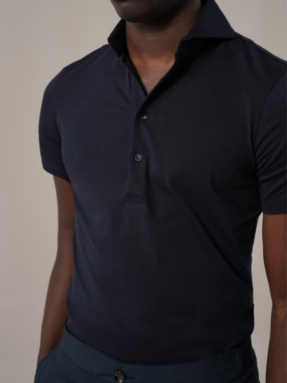 ICE POLO SS NAVY – MR. AB
