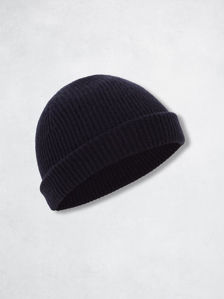 CASHMERE HAT NAVY
