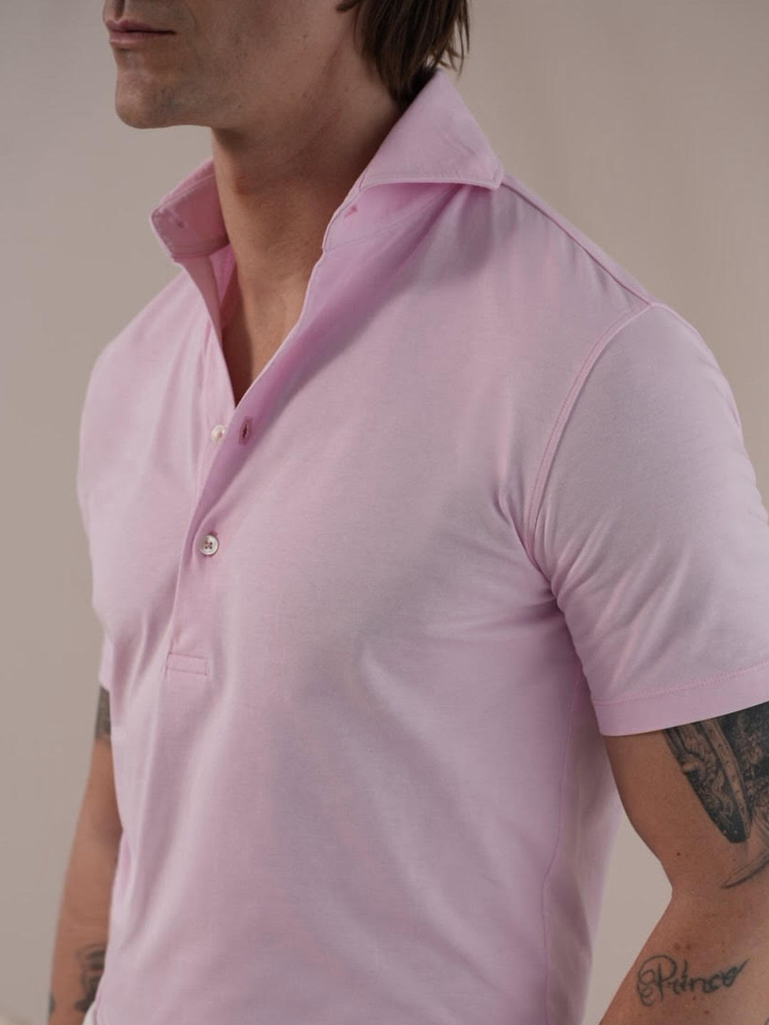 ICE POLO SS PINK