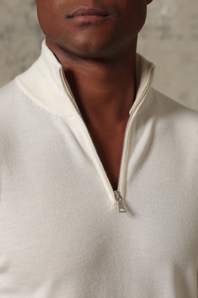 ZIPPER CASHMERE CRU