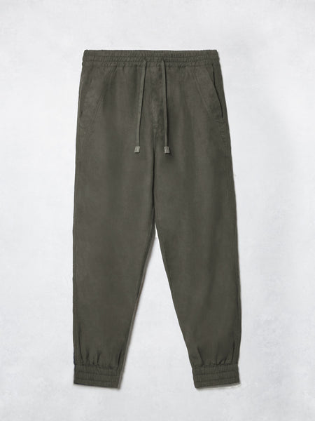 JOGGER LINEN I KHAKI