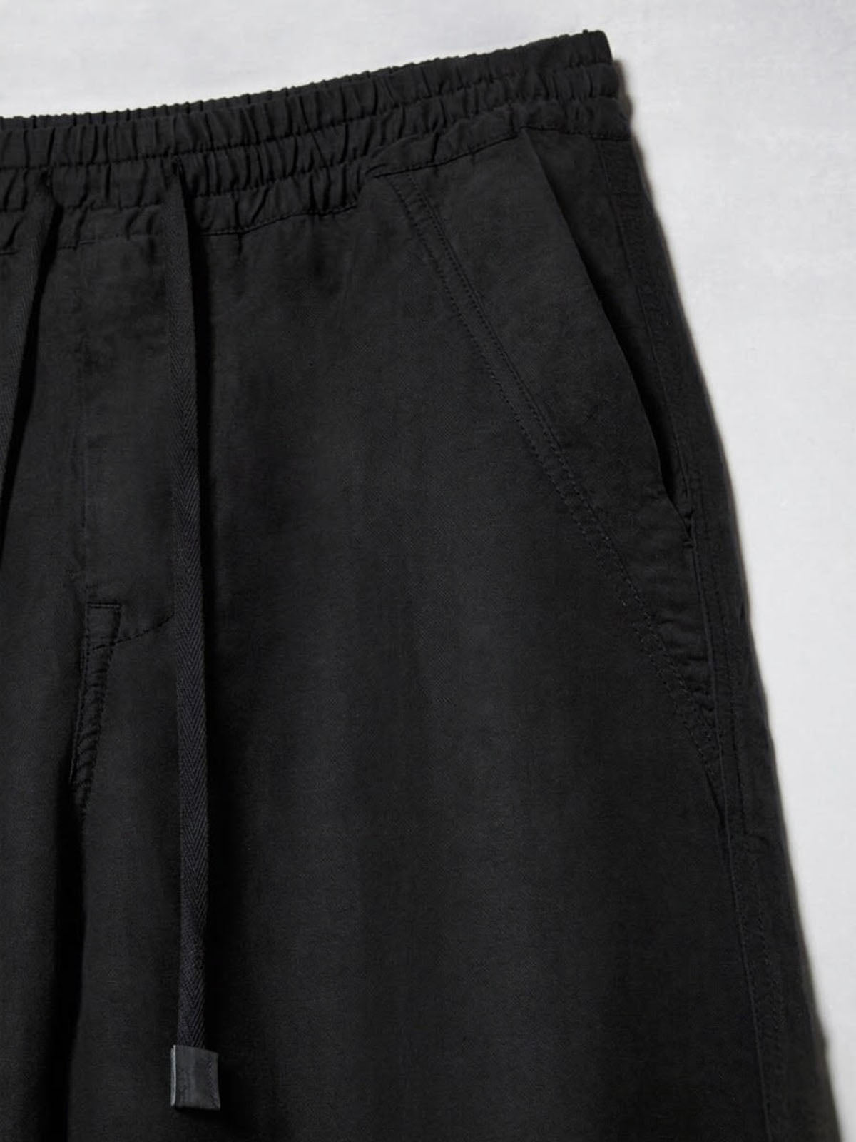 JOGGER LINEN BLACK