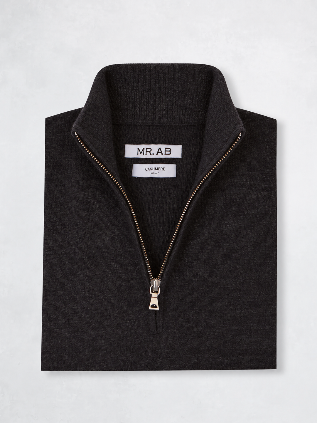 ZIPPER CASHMERE GREY