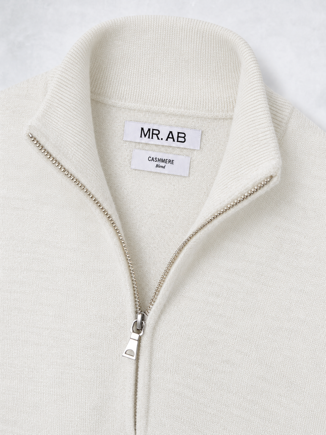 ZIPPER CASHMERE CRU