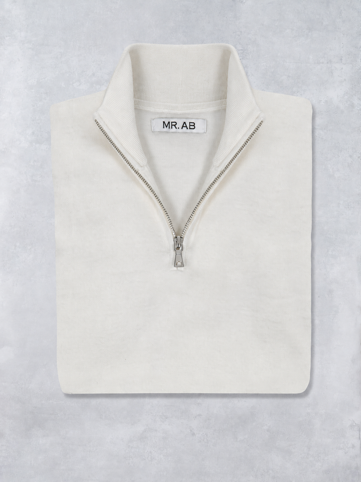 ZIPPER CASHMERE CRU