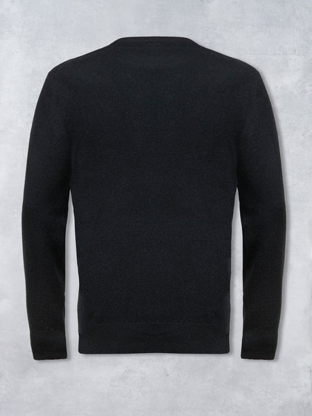 CASHMERE SWEATER BLACK LIMITED EDITION TOPURIA