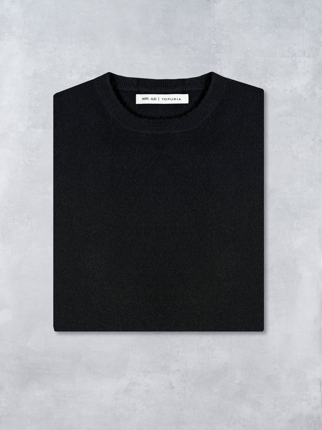 CASHMERE SWEATER BLACK LIMITED EDITION TOPURIA