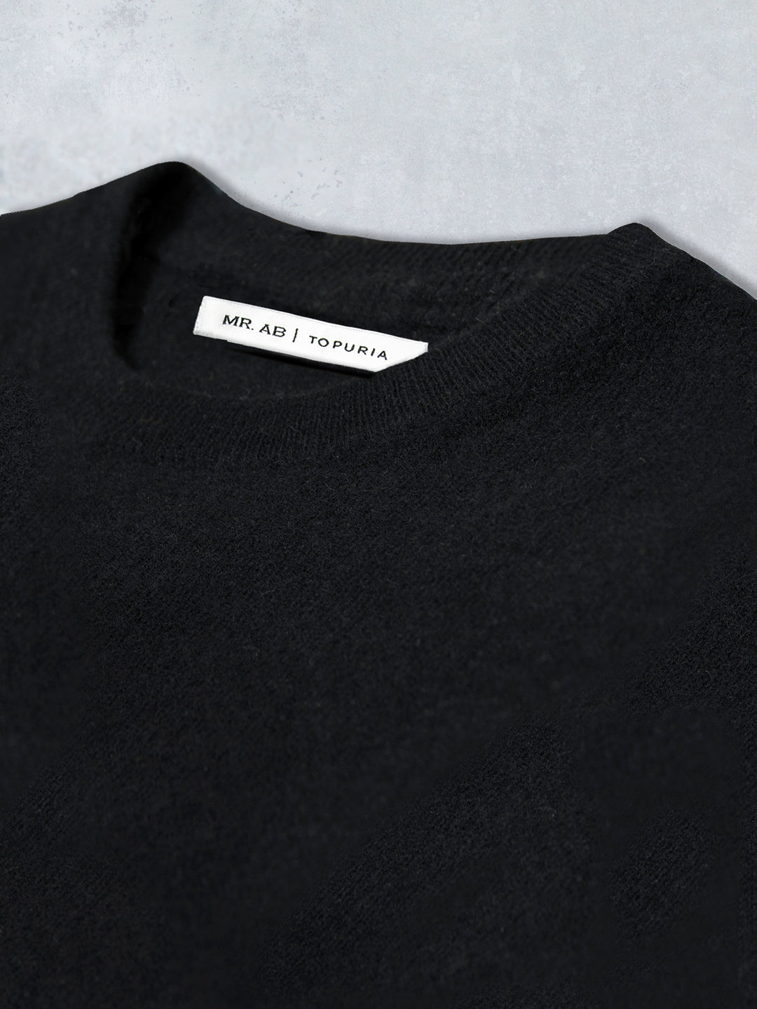 CASHMERE SWEATER BLACK LIMITED EDITION TOPURIA