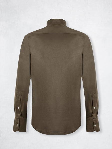 POLO MAO SILK LS KHAKI