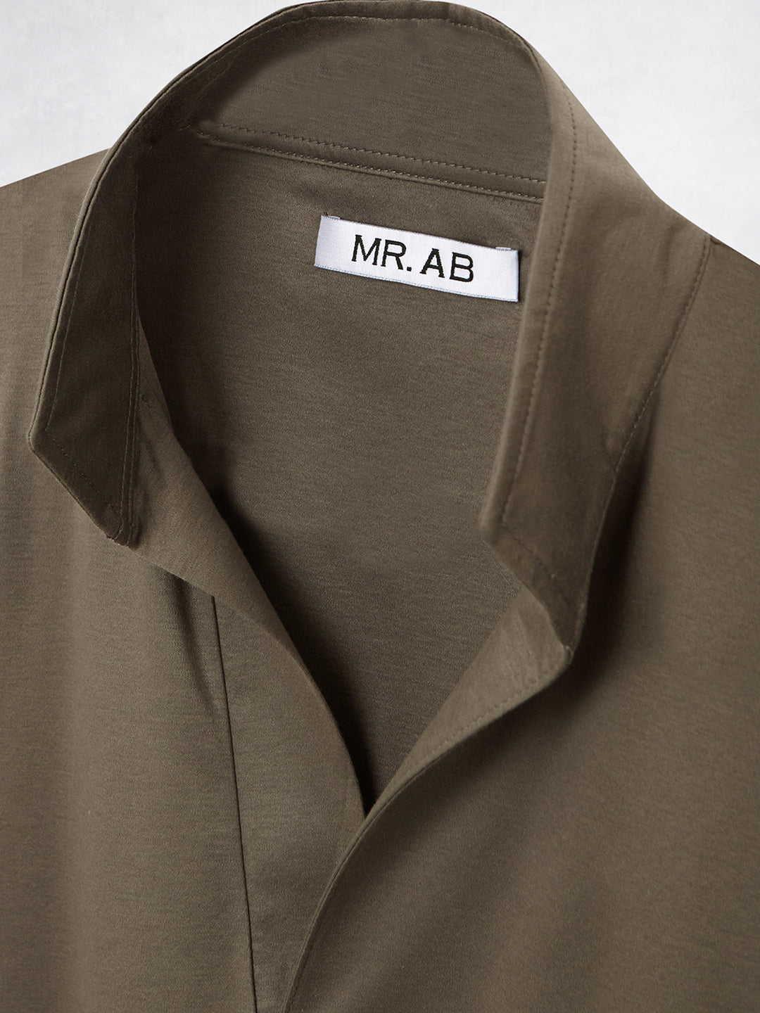 POLO MAO SILK LS KHAKI