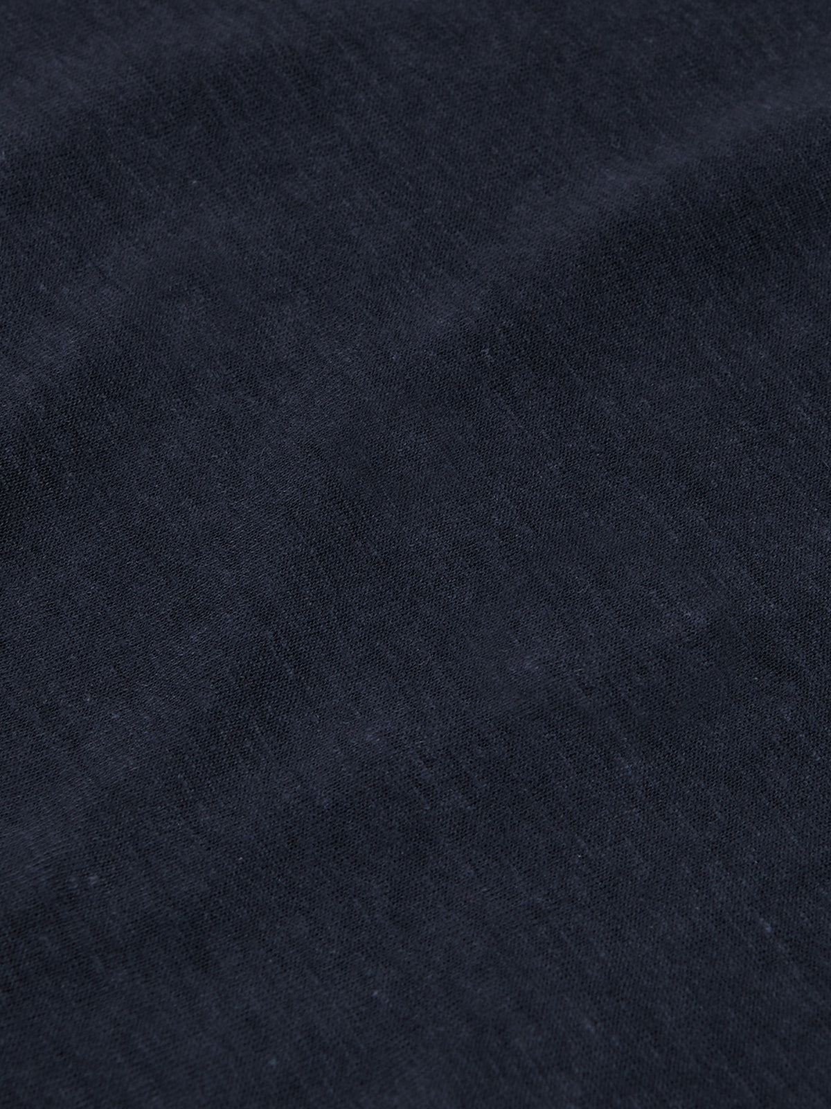LINEN POLO SS NAVY