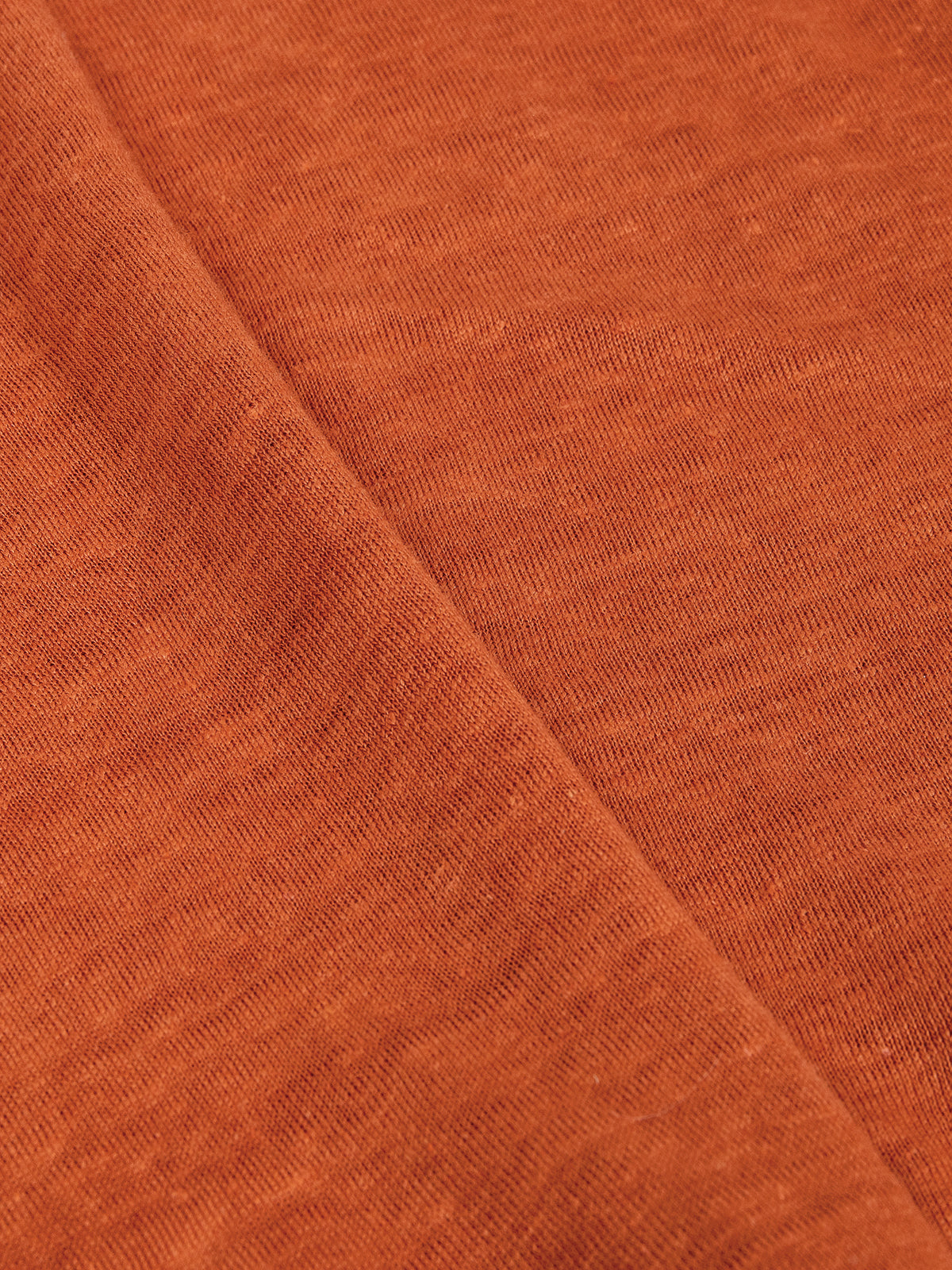 LINEN POLO ORANGE