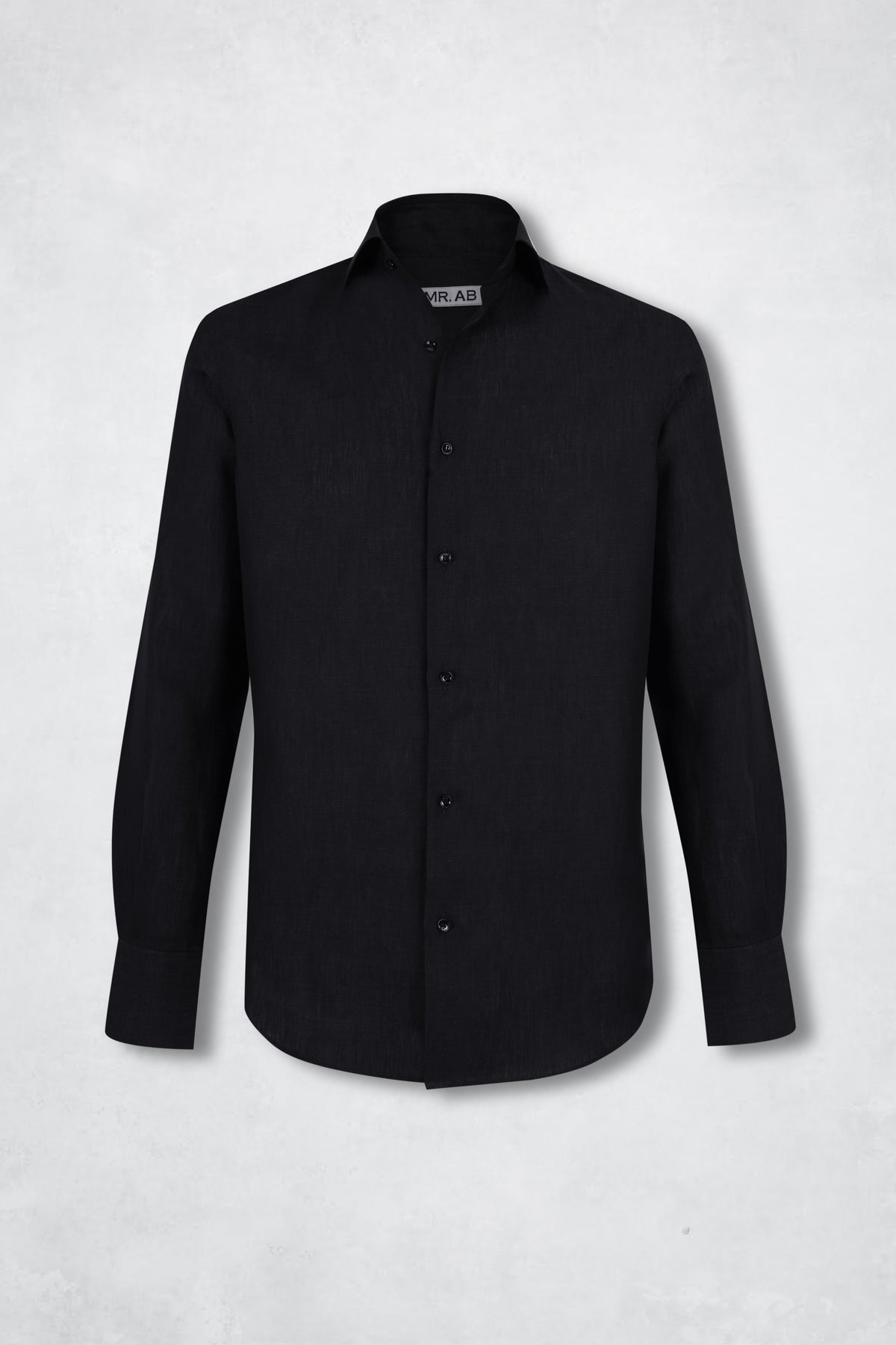 LINEN SHIRT BLACK