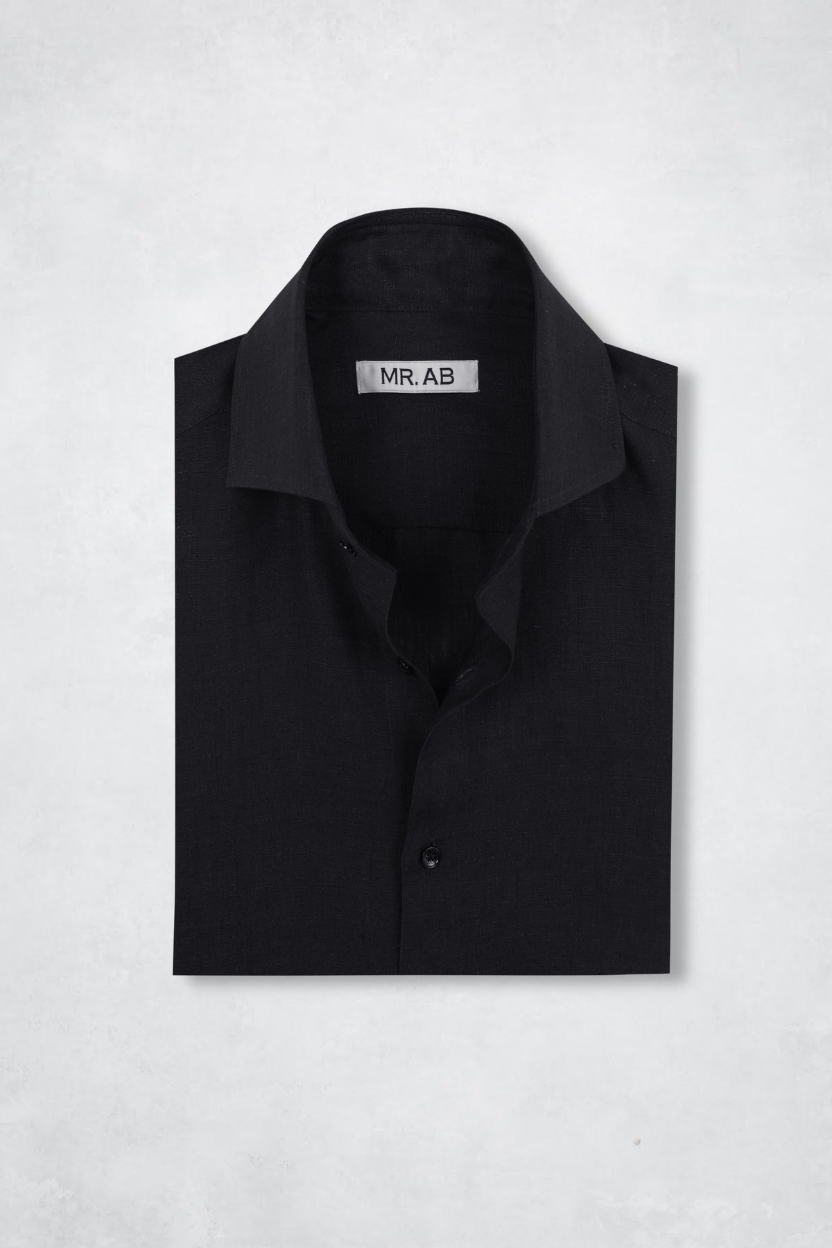 LINEN SHIRT BLACK