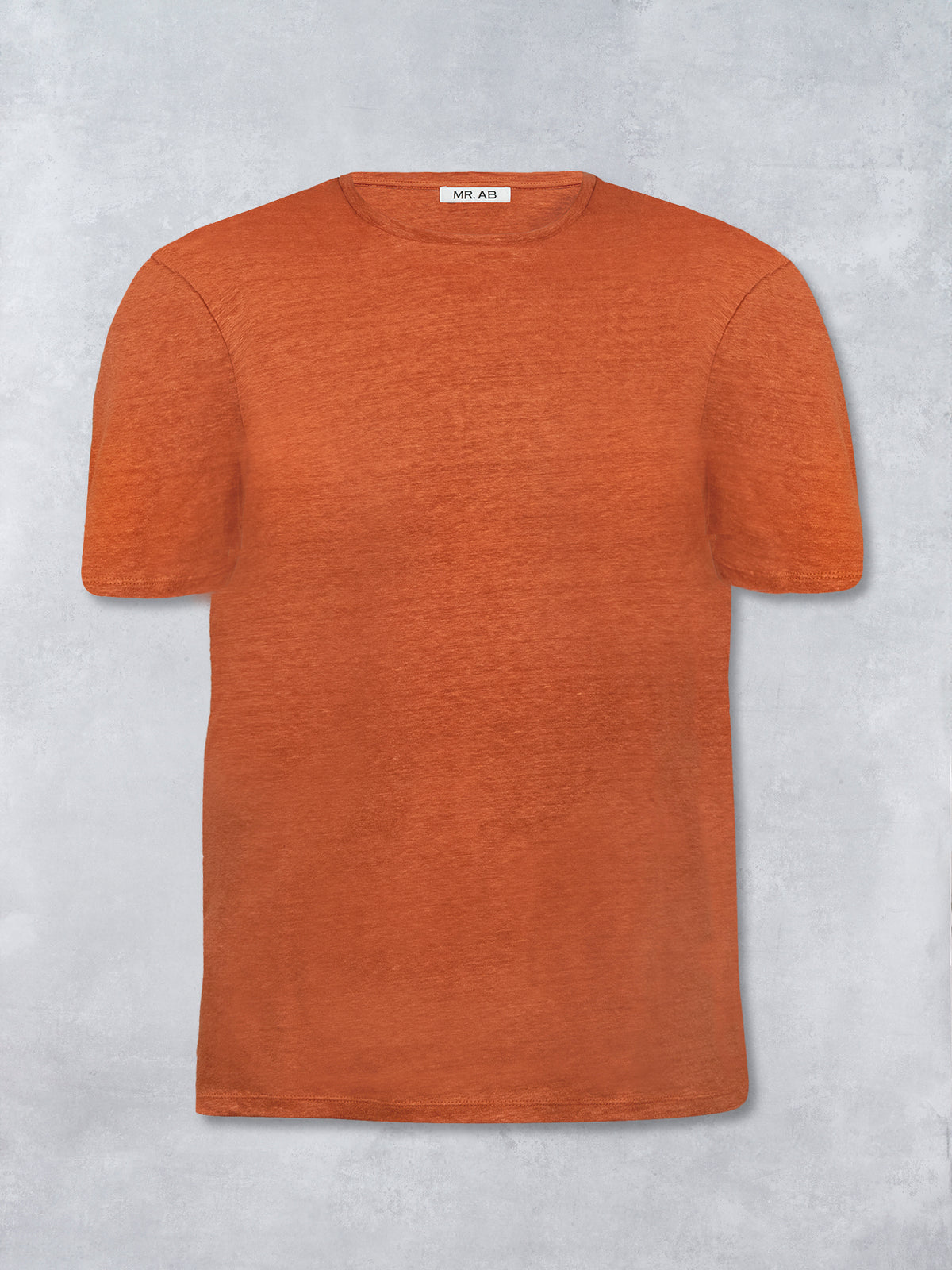 LINEN TEE ORANGE