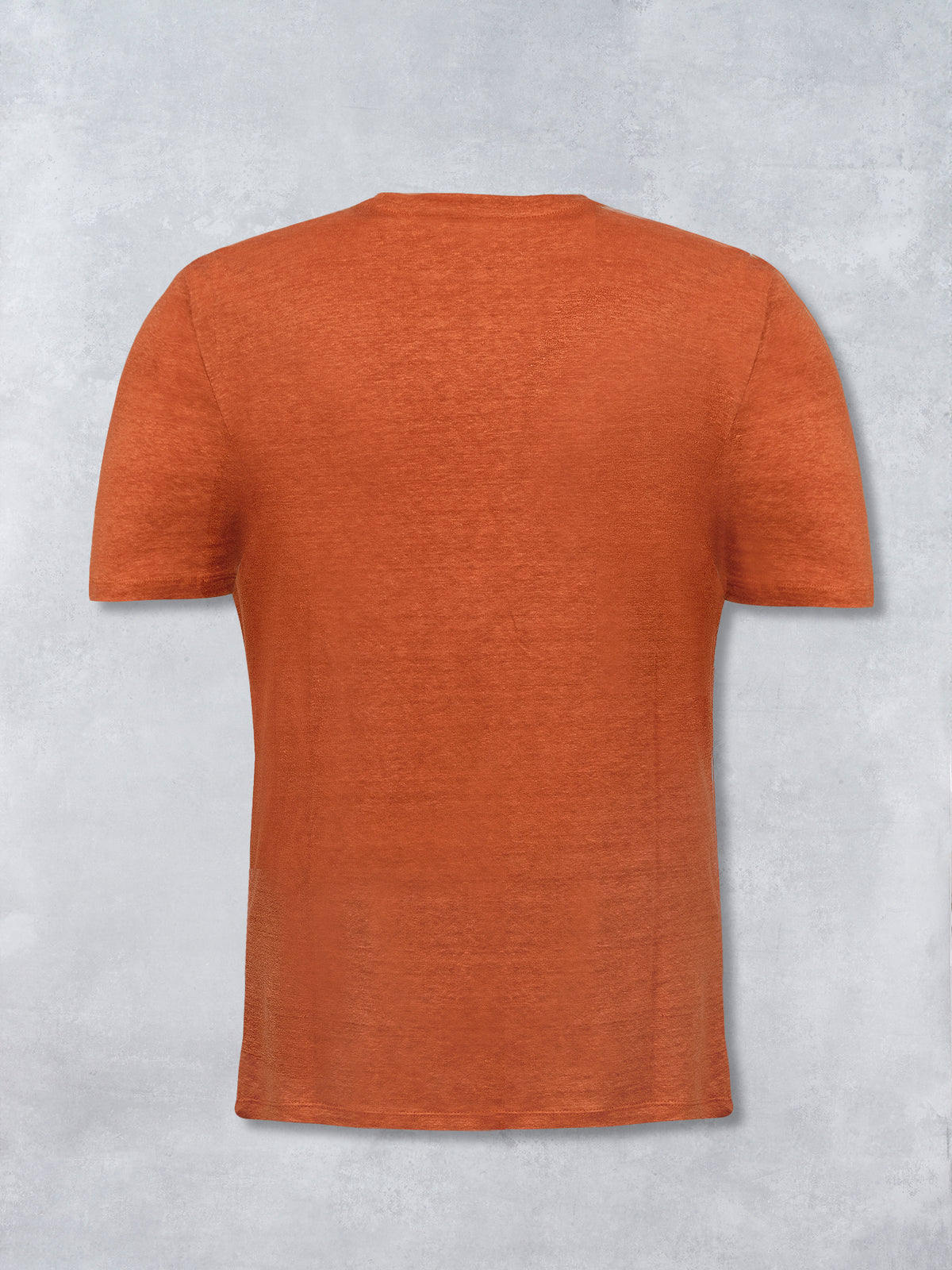 LINEN TEE ORANGE
