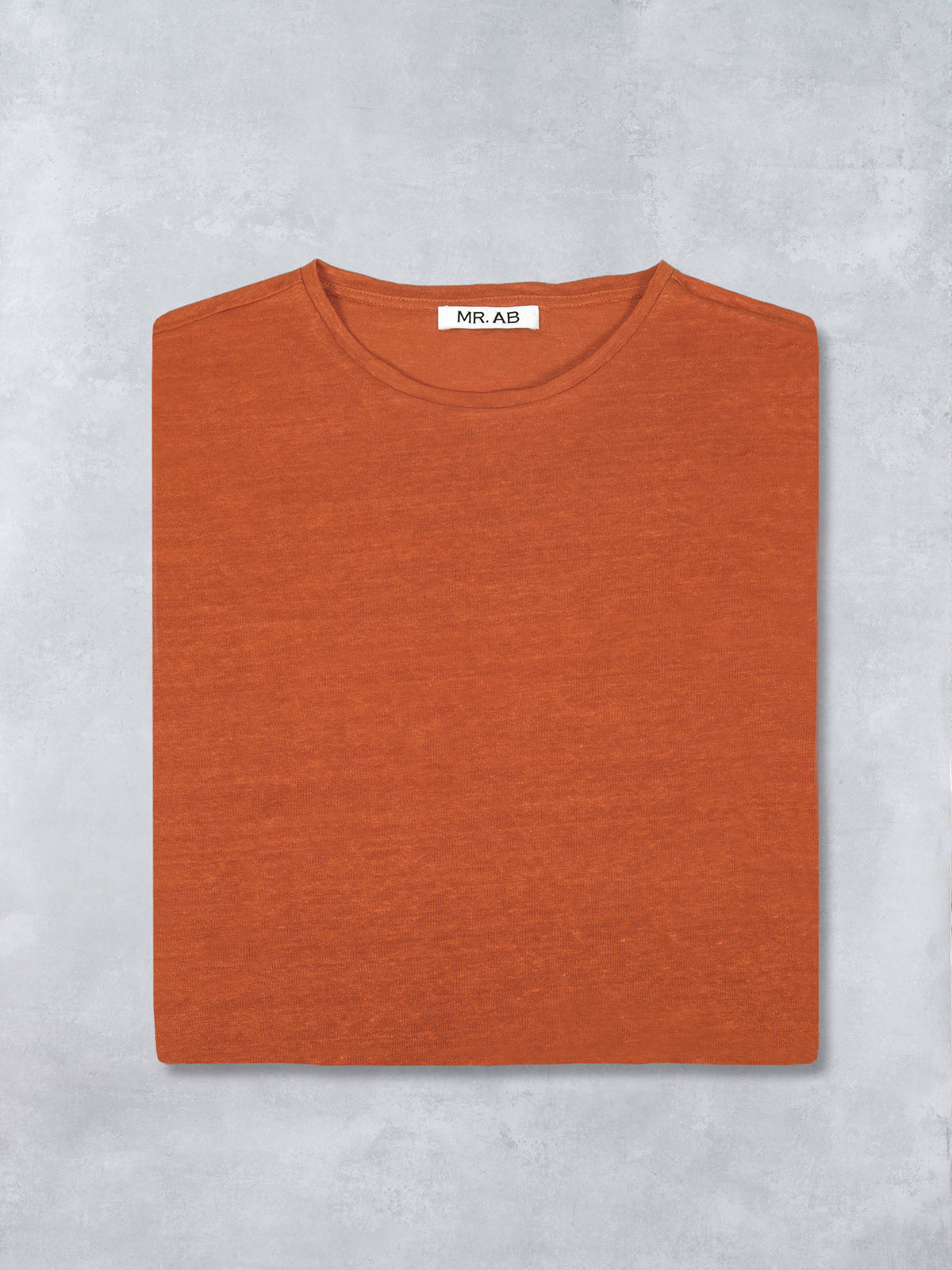 LINEN TEE ORANGE