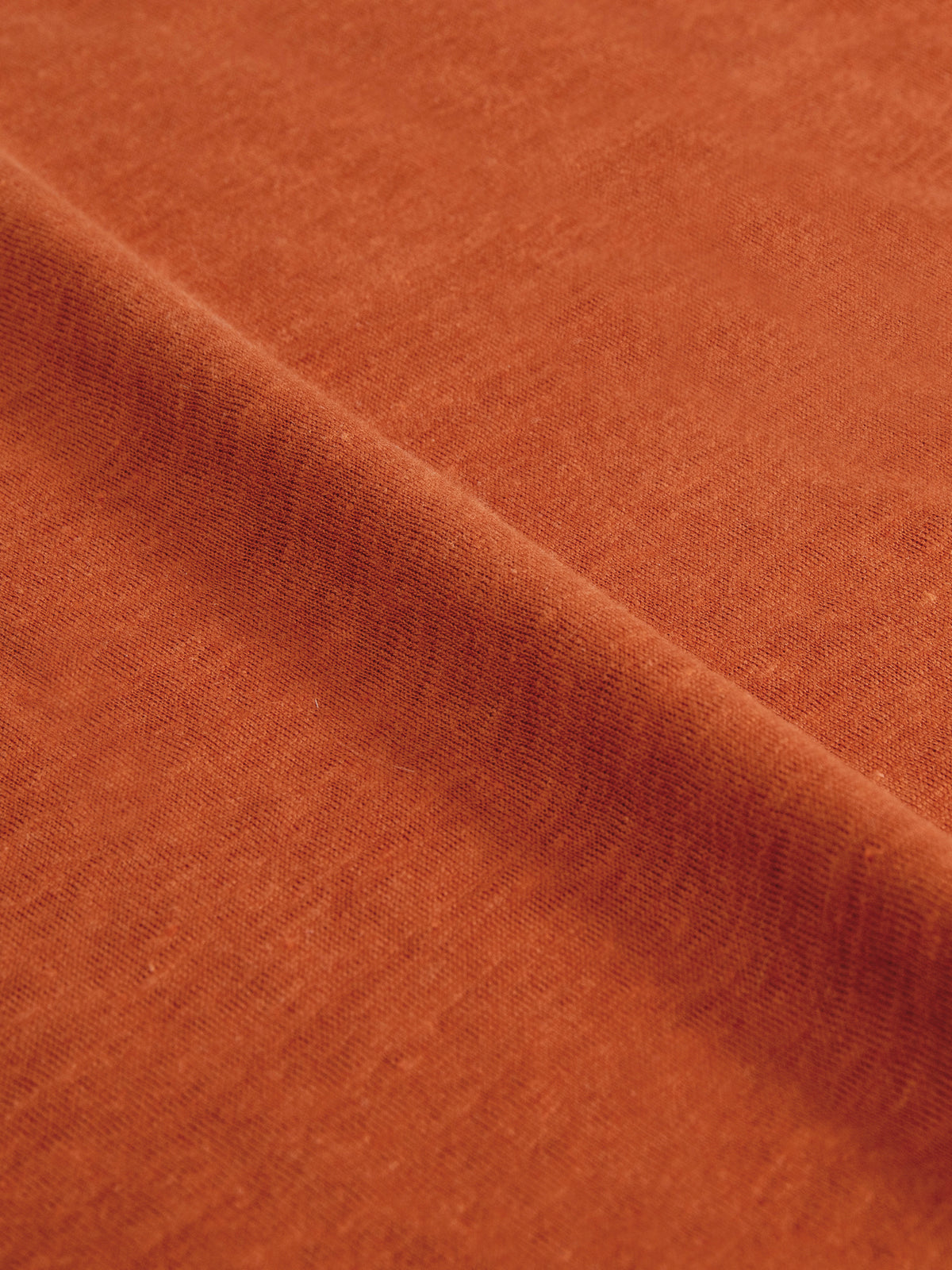 LINEN TEE ORANGE