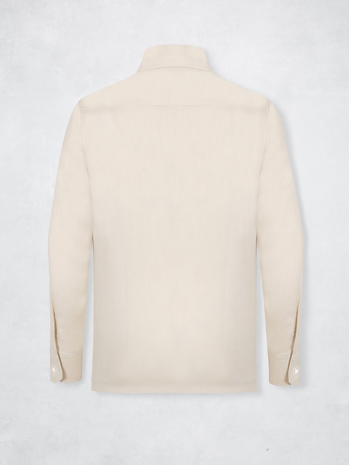 LINEN OVERSHIRT CRU