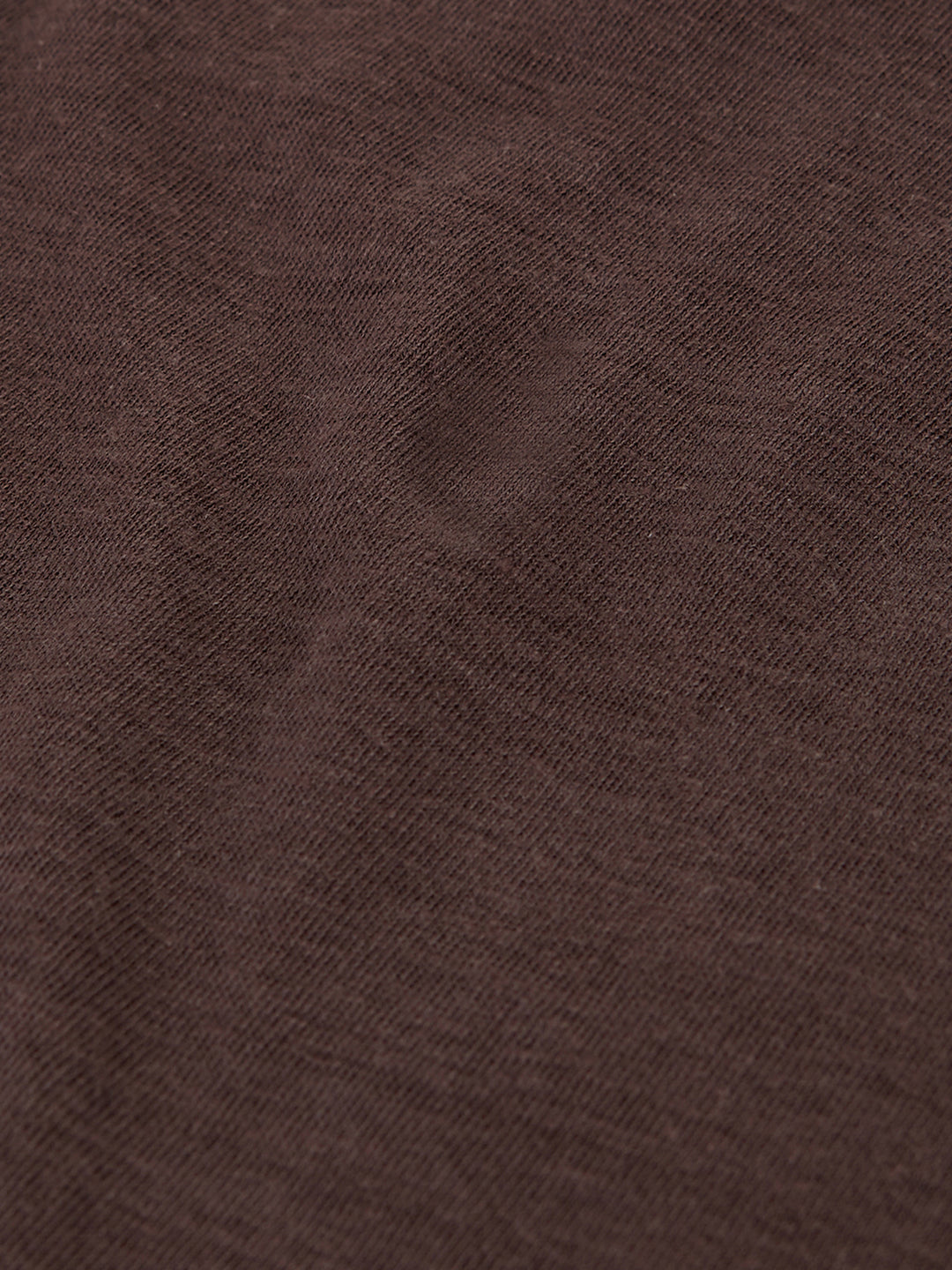LINEN POLO SS BROWN